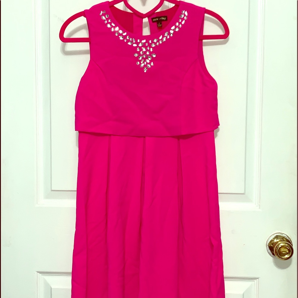 Girl’s rhinestone dress